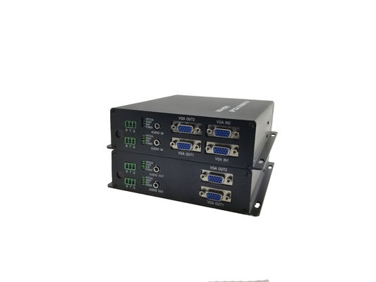 4 CH1080P/60Hz VGA оптоволоконный преобразователь /несжатый на волоконное видео передача + данные,доступны OEM / ODM поставщик