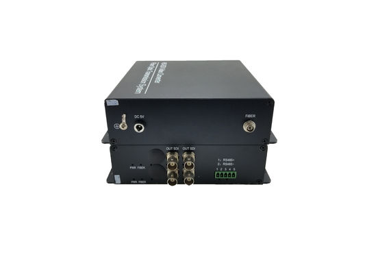 4 канала HD-SDI на FC/ST/SC Волоконный видеоконвертер,HDSDI на ST Одномодный волоконный расширитель,Только для камер безопасности SDI поставщик