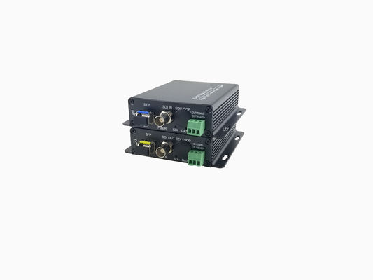 1080P/60Hz 3G-SDI на оптоволоконный преобразователь с RS485 данных на расширитель приемника, Поддержка SD/HD/3G-SDI вход и выход 20 км поставщик
