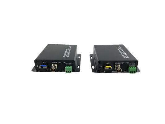 1 канал 1080P/30Hz HD SDI на оптоволоконный преобразователь с встроенным аудио/1 Ch Обратный преобразователь данных RS485 поставщик