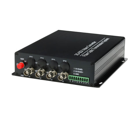 1080p 4 канал 3G-SDI Fiber Converter с rs485+1Channel Forward Audio Single Mode FC поставщик