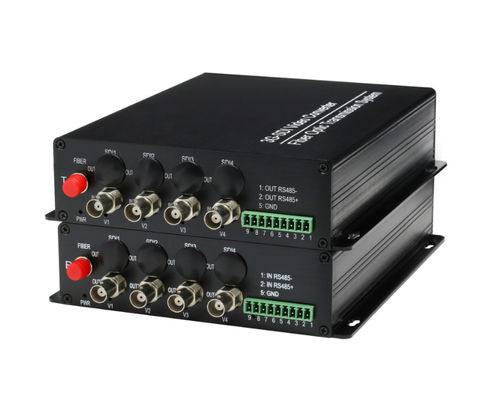 1080p 4 канал 3G-SDI Fiber Converter с rs485+1Channel Forward Audio Single Mode FC поставщик
