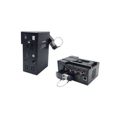 TV-камера на OB Van через 12G SDI Fiber multiplexer преобразователь в EFP